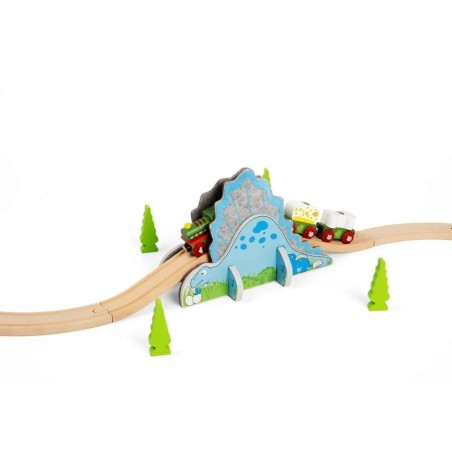 Bigjigs Rail Dinosauří tunel