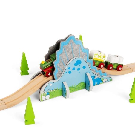 Bigjigs Rail Dinosauří tunel