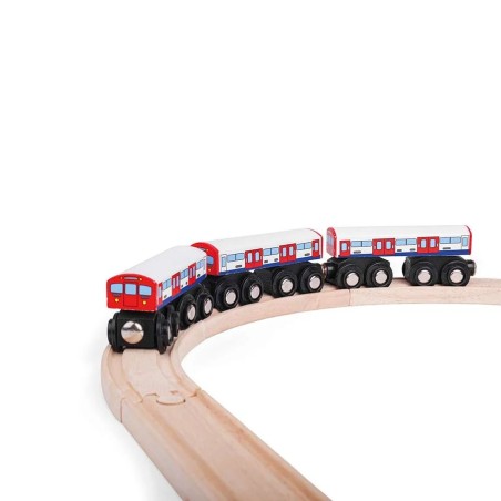 Bigjigs Rail Dřevěné vagóny metra