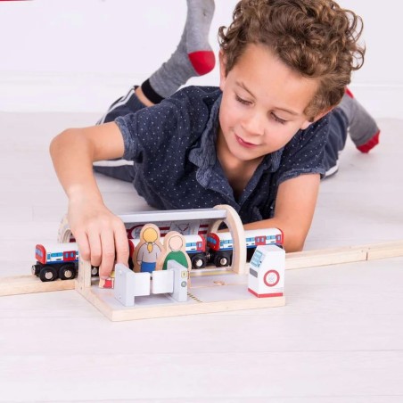 Bigjigs Rail Dřevěná stanice metra