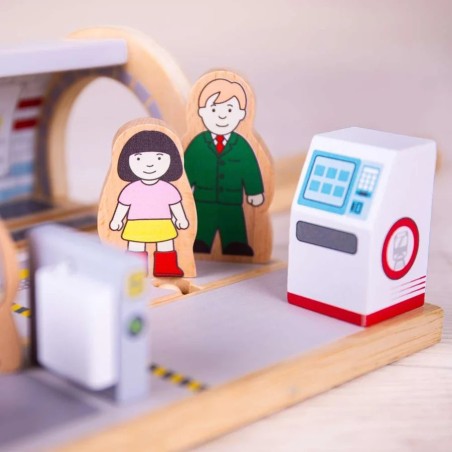 Bigjigs Rail Dřevěná stanice metra