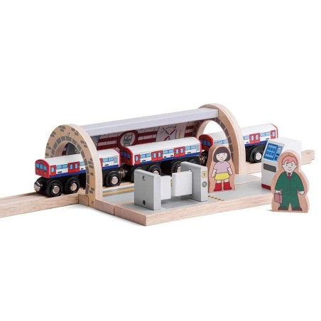 Bigjigs Rail Dřevěná stanice metra
