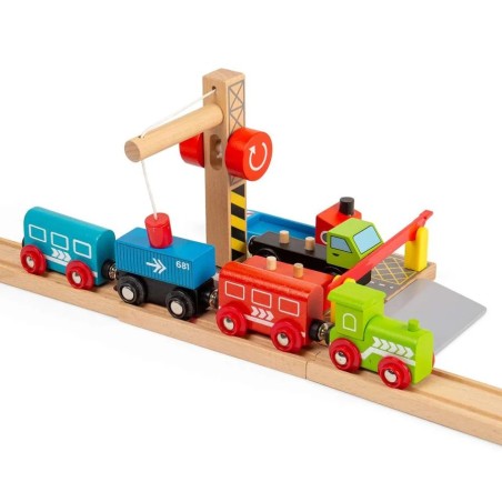Bigjigs Rail Kontejnerové překladiště