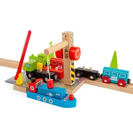 Bigjigs Rail Kontejnerové překladiště