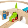 Bigjigs Rail Dřevěná vláčkodráha osmička