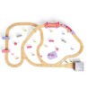 Bigjigs Rail Dřevěná velká vláčkodráha princezny