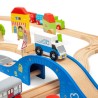 Bigjigs Rail Vláčkodráha a autodráha