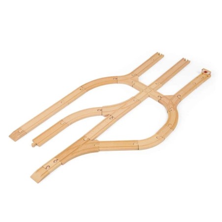 Bigjigs Rail Dřevěné koleje set