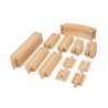 Bigjigs Rail Dřevěné koleje set 24 dílů