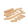 Bigjigs Rail Dřevěné koleje set 24 dílů