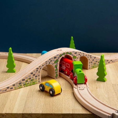 Bigjigs Rail Dřevěná kolej most