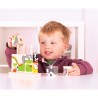 Bigjigs Baby Dřevěné nasazovací kostky zvířátka