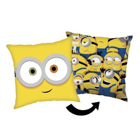 Jerry Fabrics Dětský polštářek Mimoni Watch me 40x40 cm