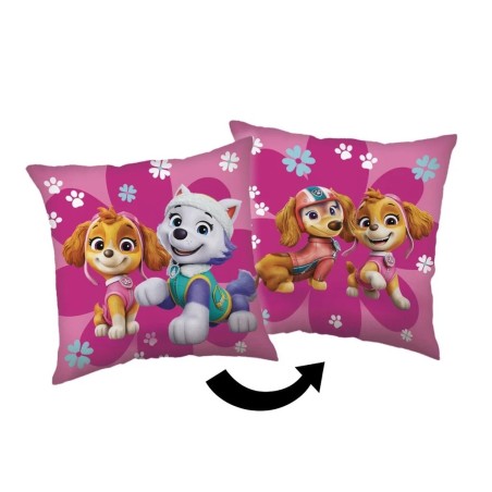 Jerry Fabrics Dětský polštářek Paw Patrol Flower power 40x40 cm