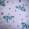 Jerry Fabrics Dětské prostěradlo Lilo and Stitch Pink Stars 90x200x25 cm