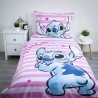 Jerry Fabrics Dětské povlečení Lilo a Stitch Pink Stars 140x200, 70x90 cm