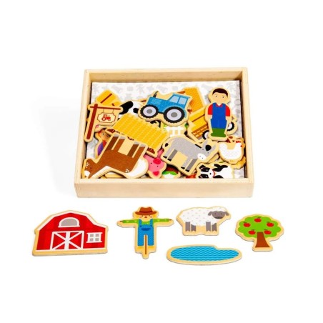 Bigjigs Toys Magnetky farma