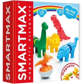 SmartMax magnetická stavebnice Moji první dinosauři 14 ks