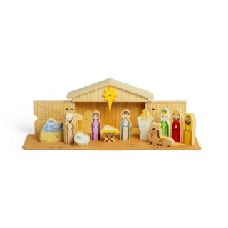 Bigjigs Toys Dřevěný Betlém