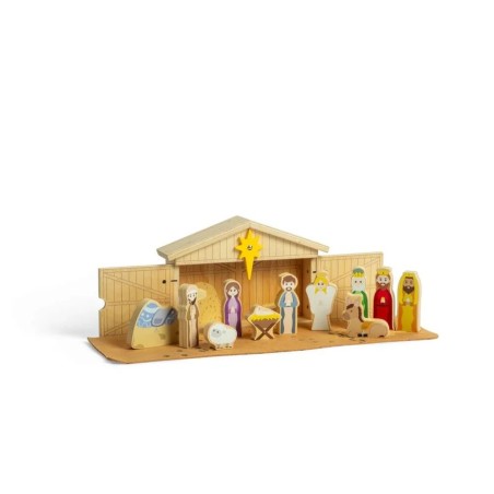 Bigjigs Toys Dřevěný Betlém