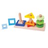 Bigjigs Toys Dřevěná hračka Nasaď a otoč