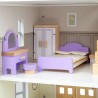 Bigjigs Toys Sada dřevěný nábytek do domečku pro panenky
