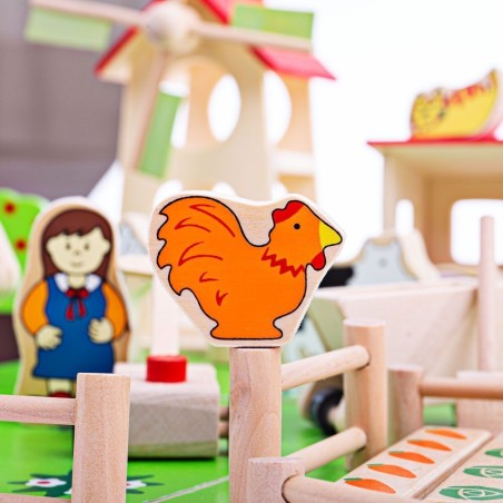 Kopie Bigjigs Toys Motorická aktivní kostka s labyrintem