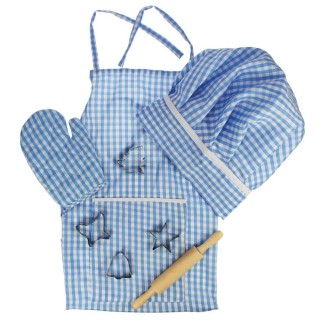 Bigjigs Toys Modrý set šéfkuchaře
