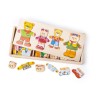 Bigjigs Toys Oblékací puzzle Medvědí rodinka