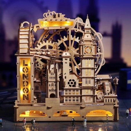 RoboTime 3D mechanická skládačka kuličkové dráhy Londýn