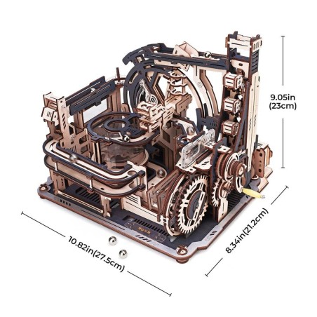 RoboTime 3D mechanická skládačka kuličkové dráhy Kosmodrom