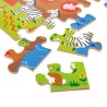 Bigjigs Toys Podlahové puzzle Noemova archa 48 dílků