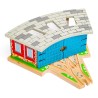 Bigjigs Rail Trojité dřevěné depo s vraty