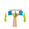 Bigjigs Rail Trojité dřevěné depo s vraty
