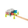 Bigjigs Rail Trojité dřevěné depo s vraty