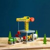 Bigjigs Rail Velký jeřáb žlutý
