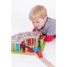 Bigjigs Rail Exkluzivní depo pro 5 vláčků