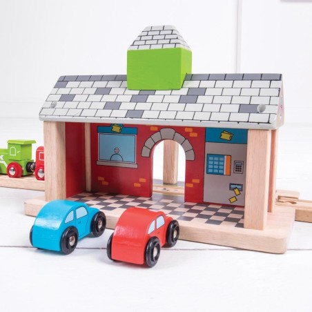 Bigjigs Rail Dřevěné nádraží