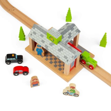 Bigjigs Rail Dřevěné nádraží