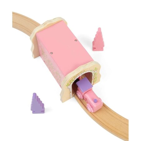 Bigjigs Rail Růžový železniční tunel