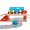 Bigjigs Rail Nádraží nad cestou