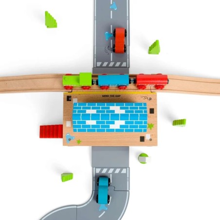 Bigjigs Rail Nádraží nad cestou