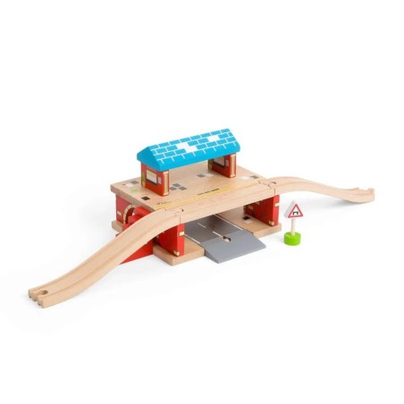 Bigjigs Rail Nádraží nad cestou