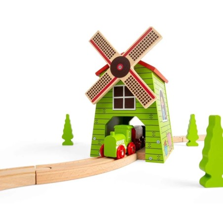 Bigjigs Rail Větrný mlýn