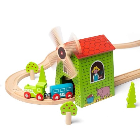 Bigjigs Rail Větrný mlýn