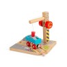 Bigjigs Rail Jeřáb se štěrkem