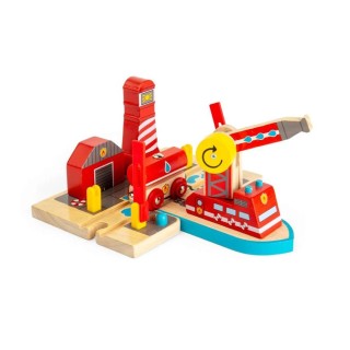 Bigjigs Rail Hasiči mořští záchranáři