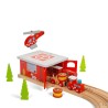 Bigjigs Rail Depo hasičská stanice