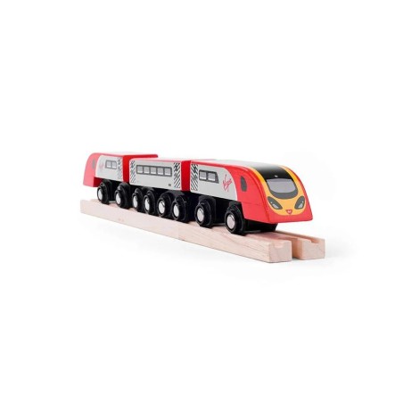 Bigjigs Rail Dřevěný vlak Virgin Pendolino