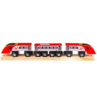 Bigjigs Rail Dřevěný vlak Virgin Pendolino